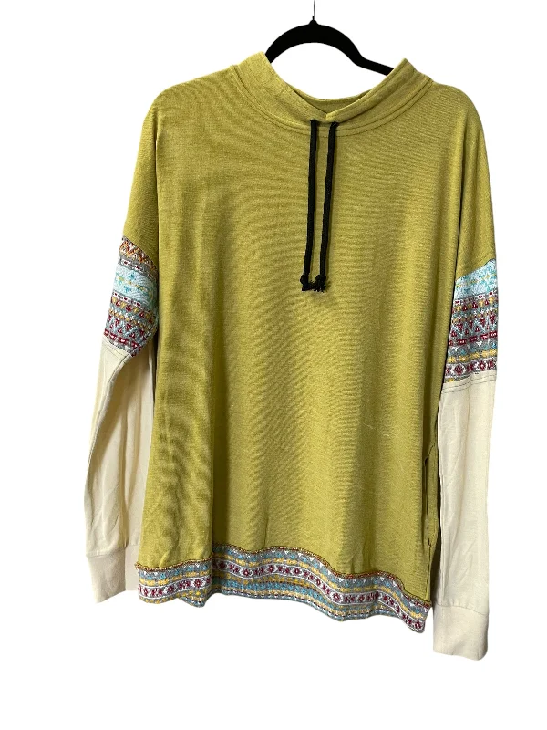 Sweater Cashmere By Kori America In Yellow, Size: L