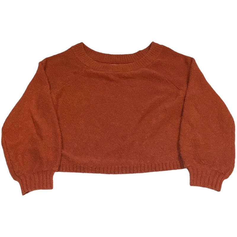 Sweater By Hollister In Orange, Size: S