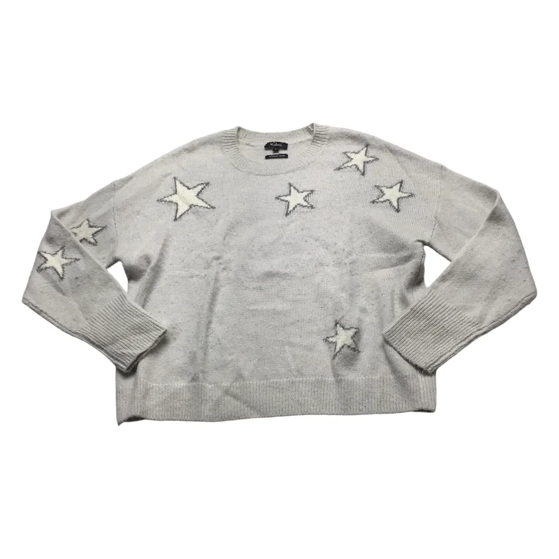 Sweater By Rails In Grey & White, Size: L