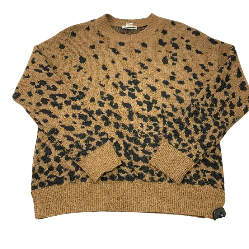 Sweater By Christian Siriano In Brown, Size: L