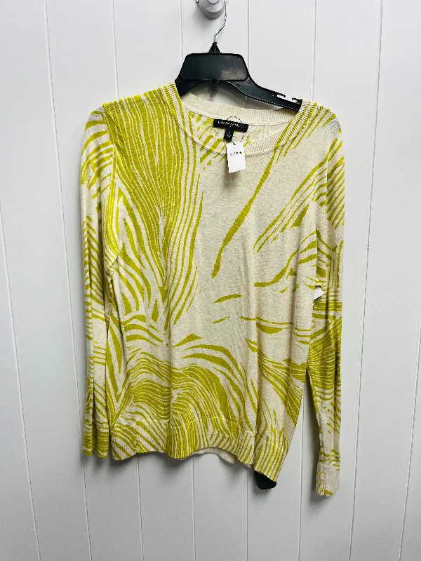 Sweater By Banana Republic In Green, Size: L