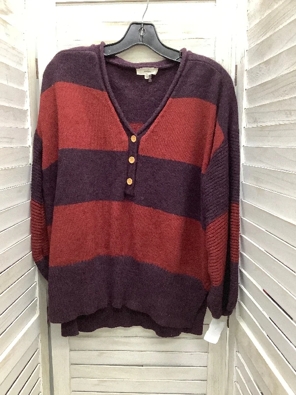 Sweater By Entro In Purple & Red, Size: S