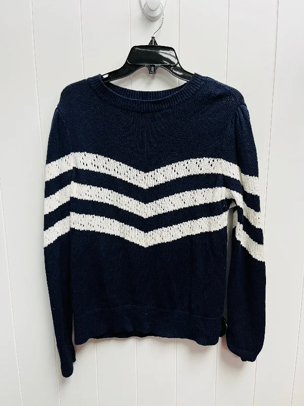 Sweater By Loft In Navy, Size: L