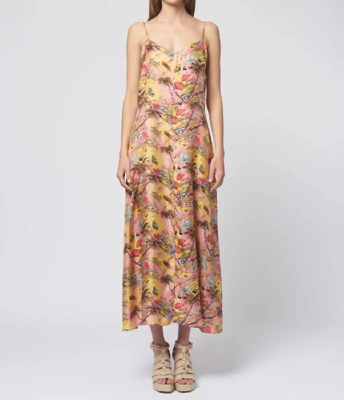 Petula Maxi Dress In La Dolce Vita