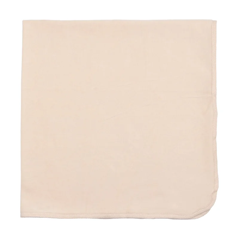 Lilette Velour Blanket (Wrap) - Cream