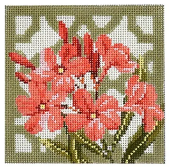 KB1291 Oleander Trellis Coaster