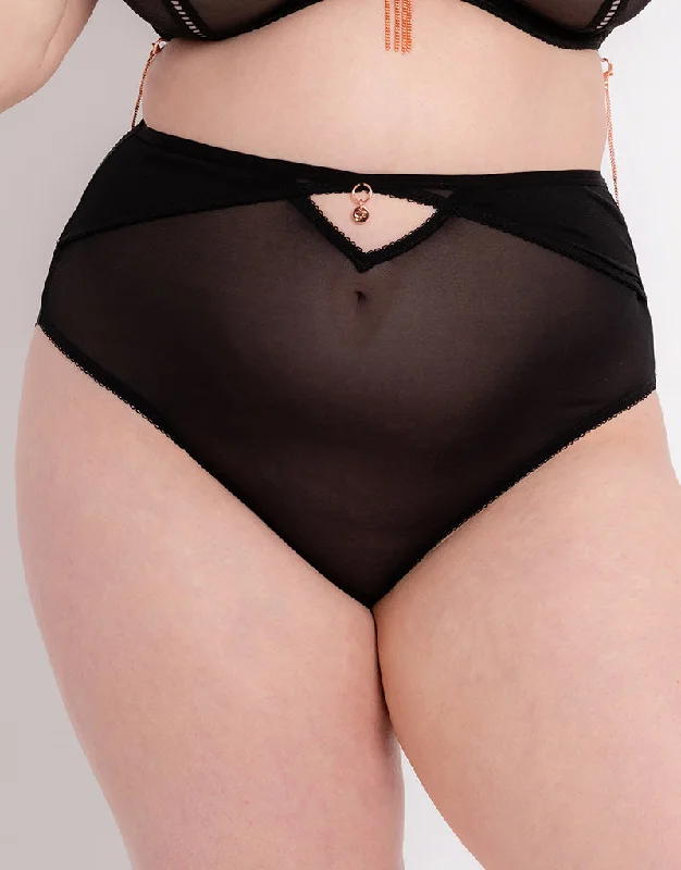 Scantilly Unchained High Waist Brief Black