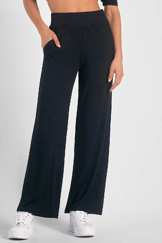 Wide Leg Elasticized Pant