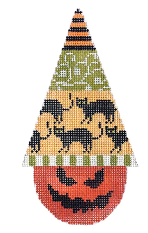 KB1302 Black Cats Halloween Hat