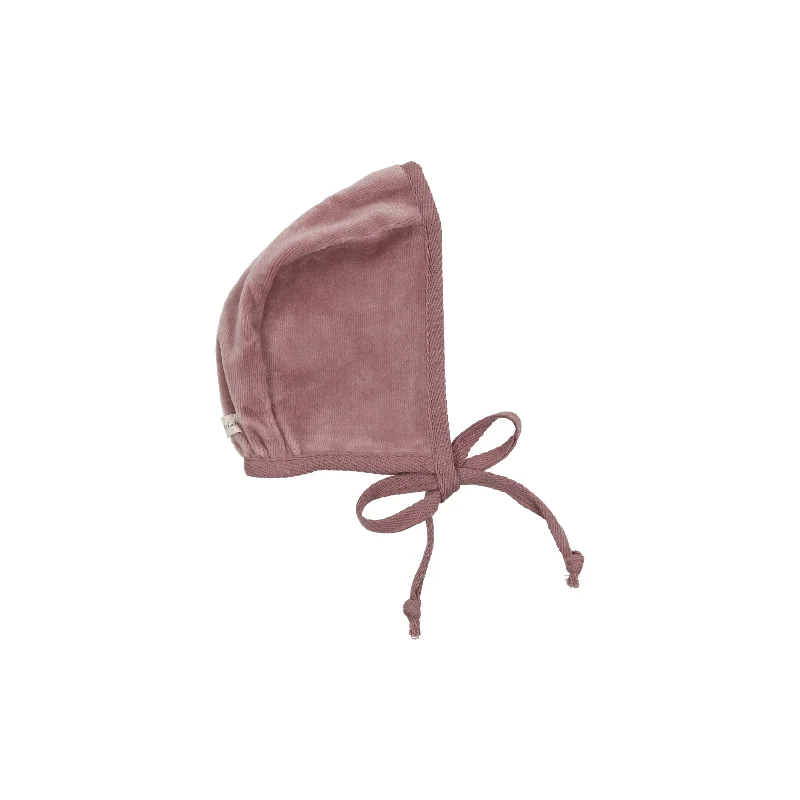 Lilette Velour Bonnet (Wrap) - Lavender