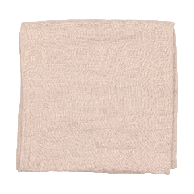 Lilette Season's Pallette Muslin Swaddle - Peach