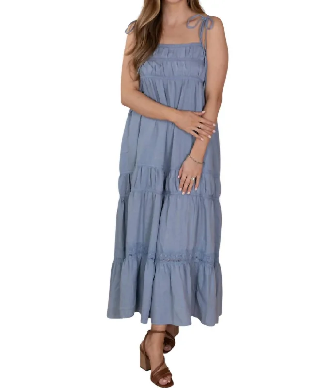 Haven Maxi Dress In Blue