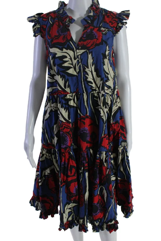 La DoubleJ Womens Short And Sassy Dress Blue