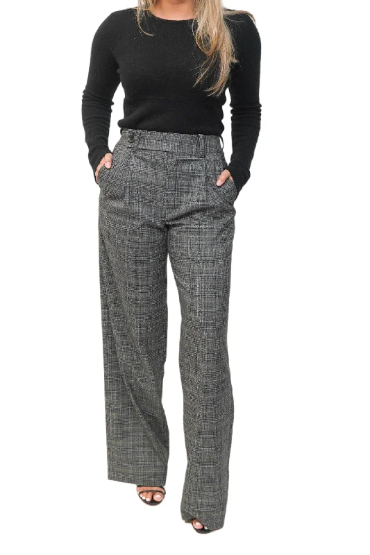 Plaid Suiting Pant