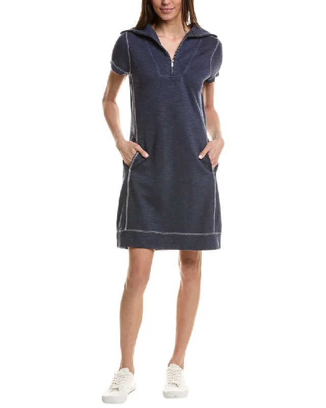 Tommy Bahama Tobago Bay 1/2-Zip Mini Dress