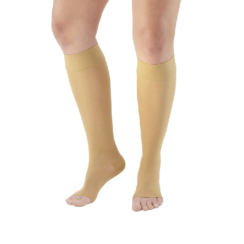 AW 235OT Signature Sheer Open Toe Knee Highs 15-20 mmHg (Sale)