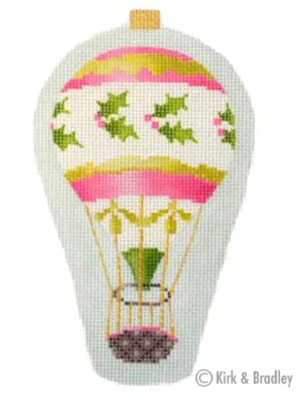 KB1277 Pink Holly Mini Hot Air Balloon