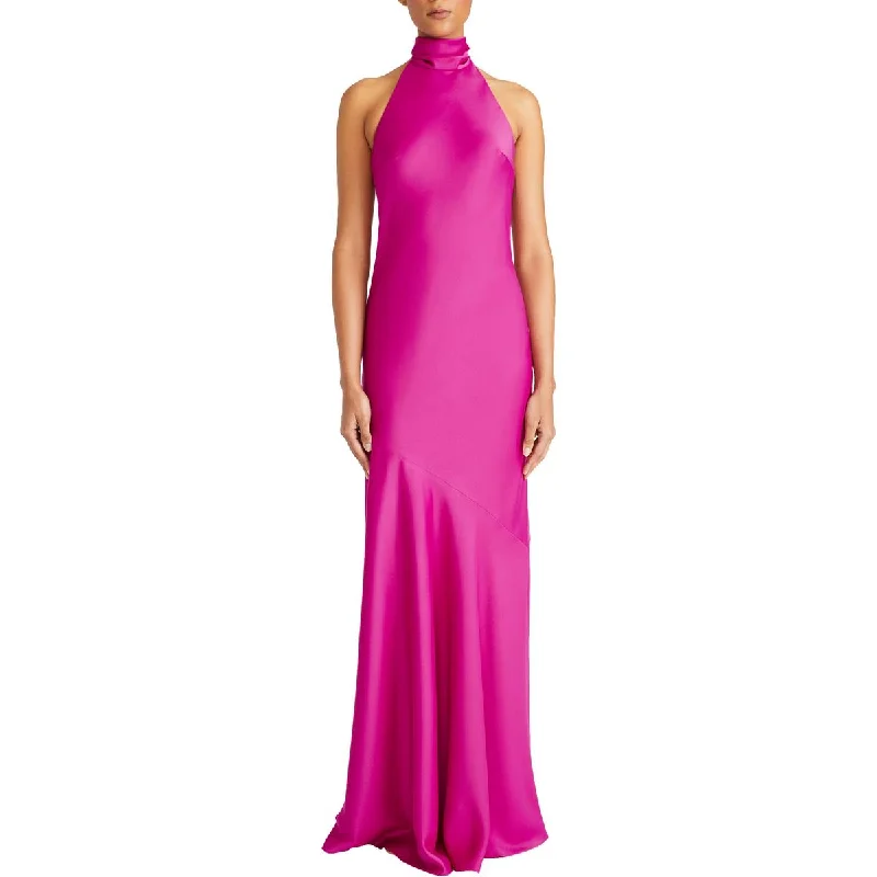 Womens Shimmer Full Length Evening Dress