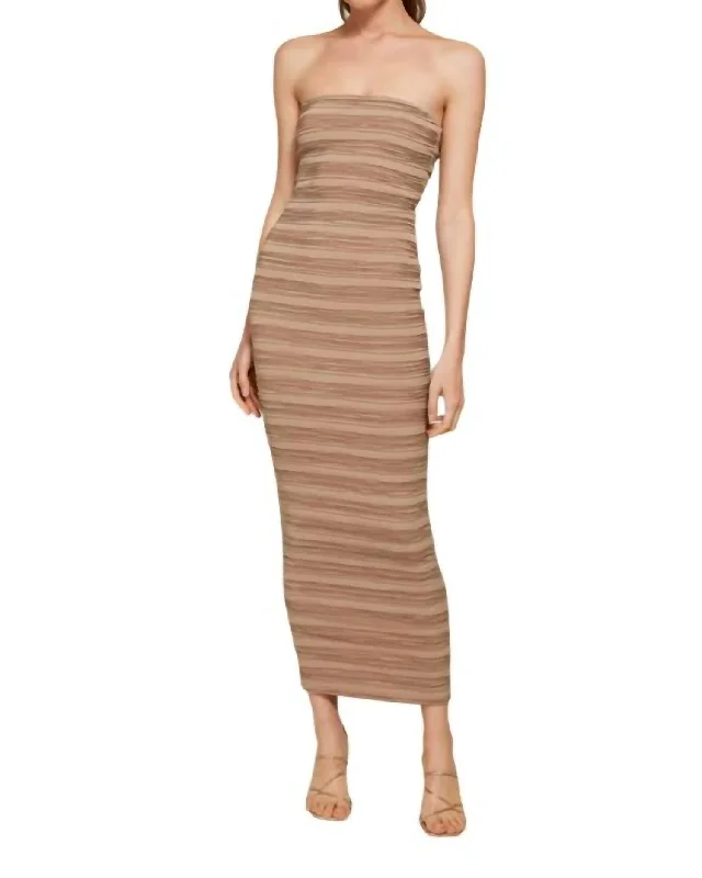 Cypress Maxi Dress In Mocha