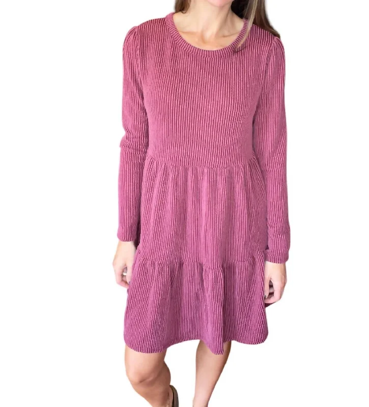 Winona Mini Dress In Wine