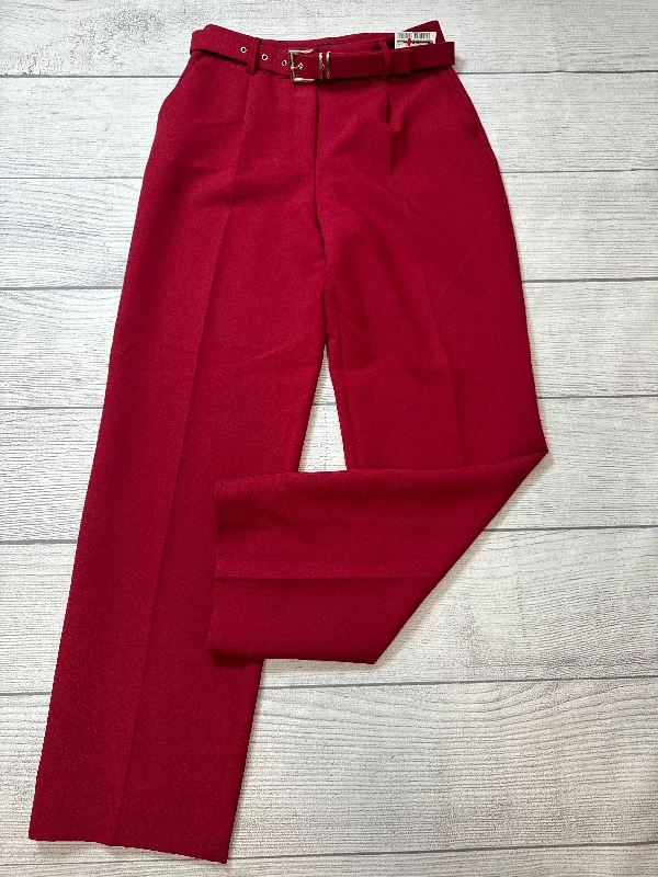 Pants Other By Zara In Red, Size: S