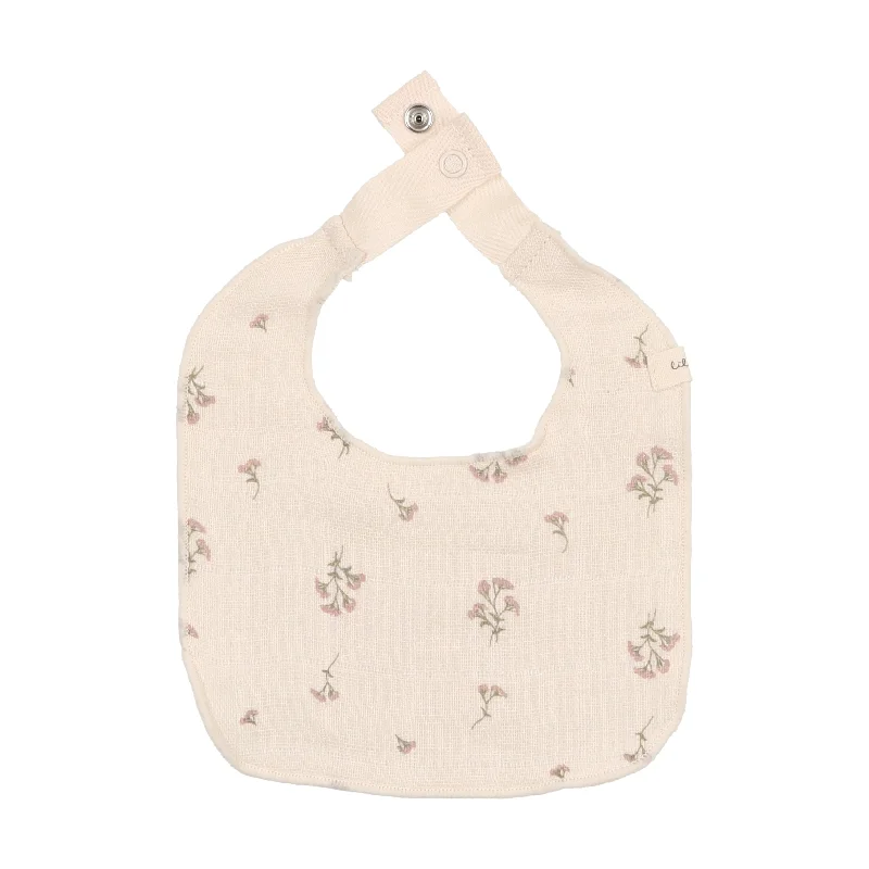 Lilette Signature Floral Bib - Rose Floral