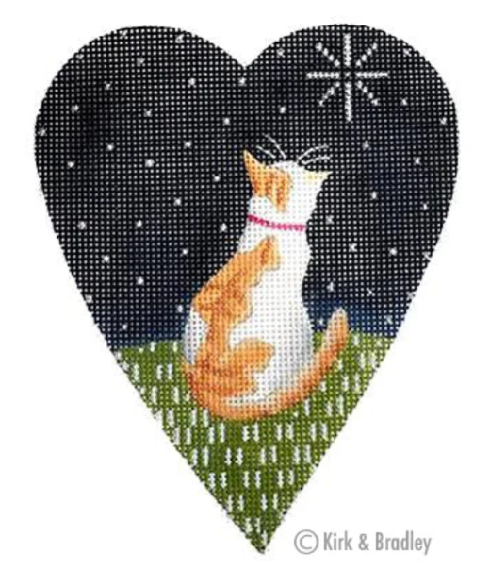 KB061 Midnight Cat Heart