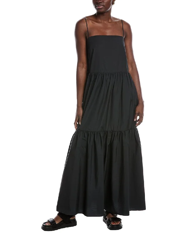 rag & bone Saige Poplin Maxi Dress