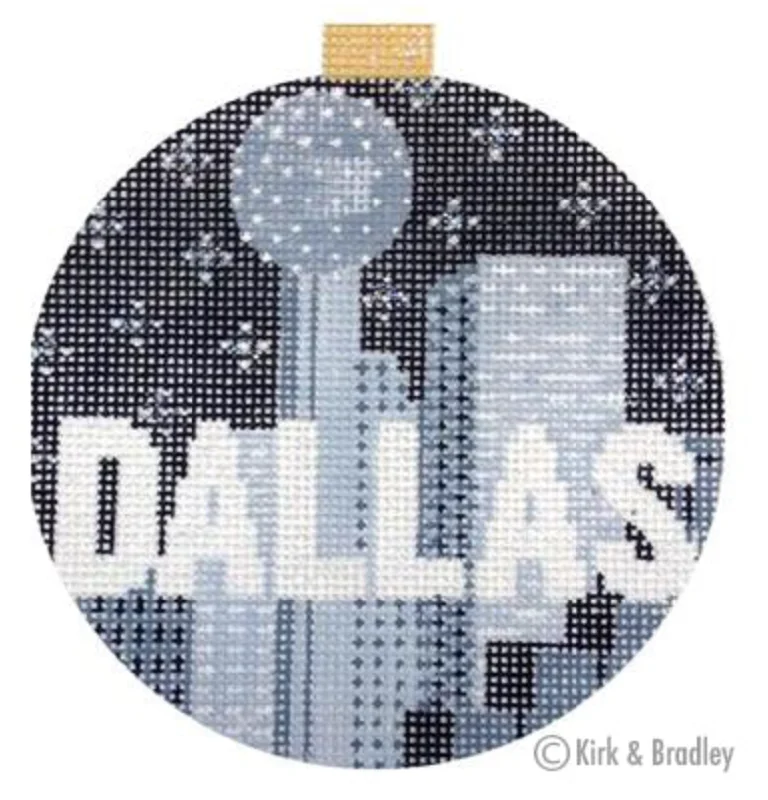 KB1172 Dallas City Bauble