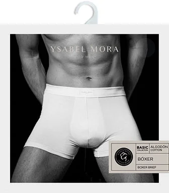 Ysabel Mora Mens Patterned Boxer Brief 1 Pair Pack Size S - XXL 20151 4 Colours