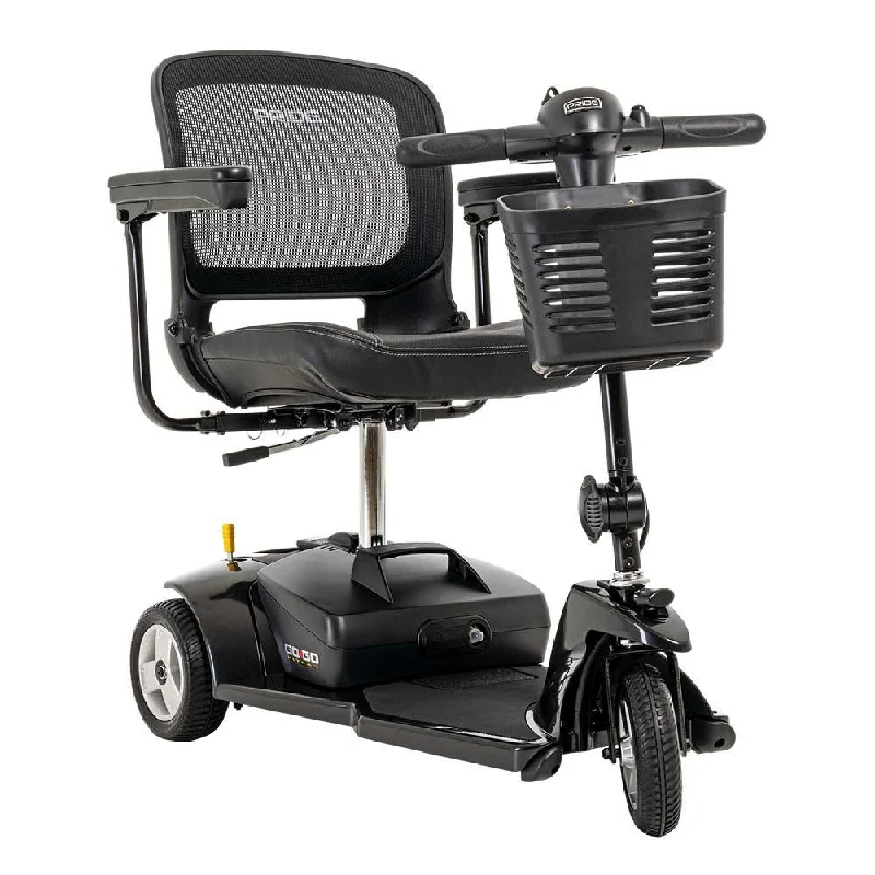 Pride Mobility Go-Go Ultra X 3-Wheel S39 Mobility Scooter, Black