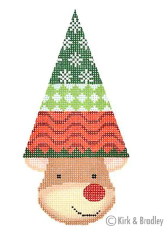 KB1387 Reindeer Cone - Merry (Waves)