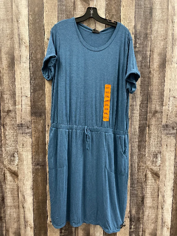 Blue Athletic Dress 32 Degrees, Size Xxl