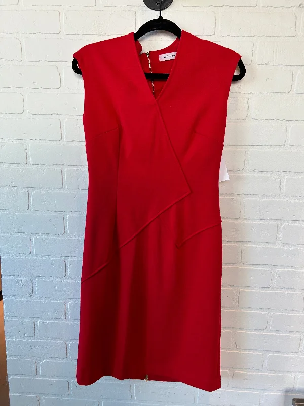 Red Dress Work Calvin Klein, Size S