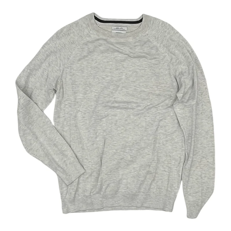 Top Ls By Clothes Mentor In Grey, Size:M