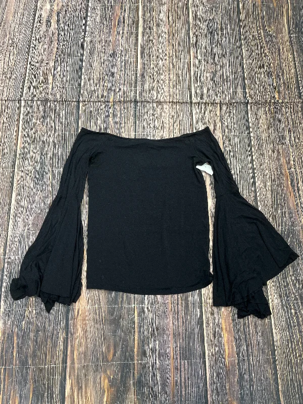 Top Long Sleeve By We The Free In Black, Size: M